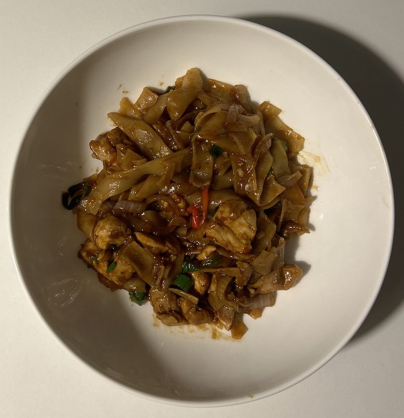Drunken noodles