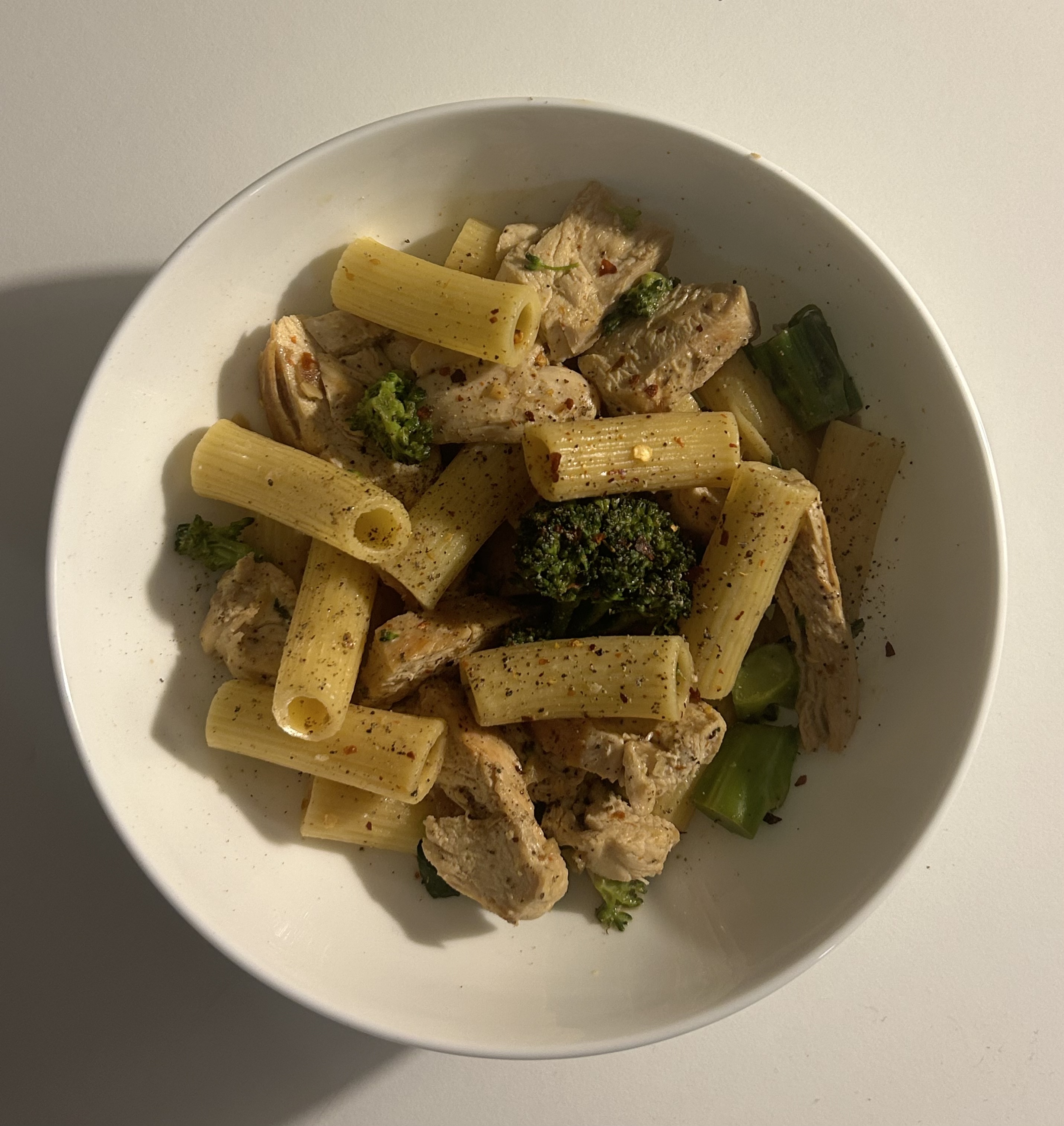 Lemon broccolini pasta